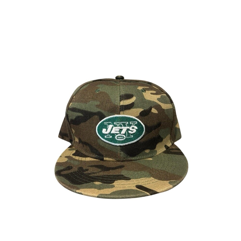 New York Jets Camo NFL One Size Snapback Hat 2-Brand